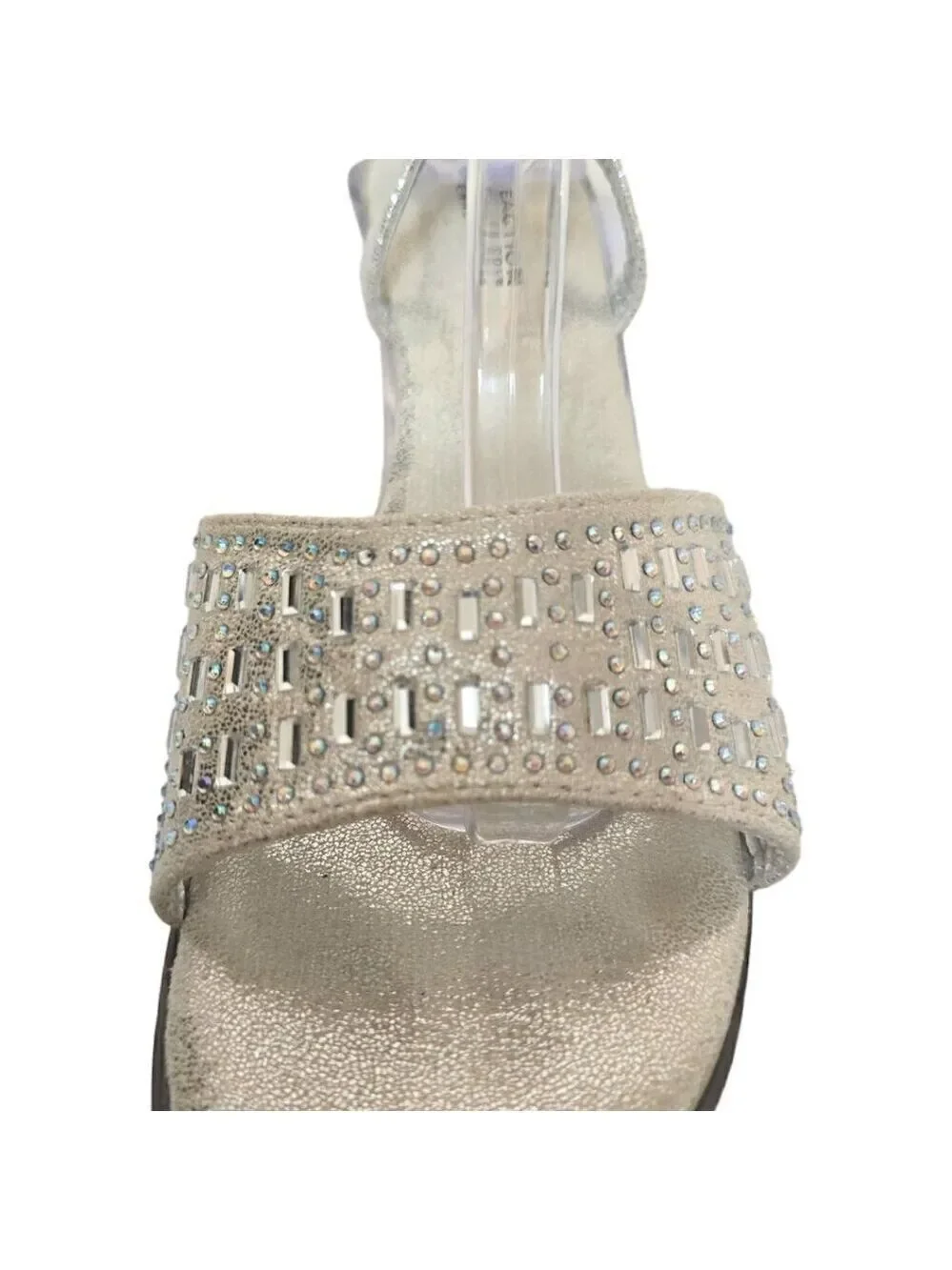 Kenneth Cole Reaction Little Girls Cinderella Shine Pump Shoe Sz 5